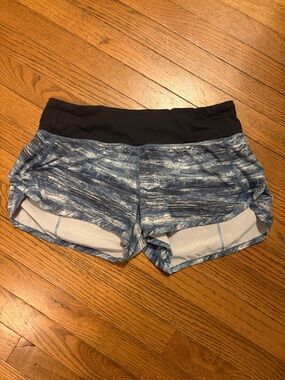 lululemon athletica speed up shorts - marbled